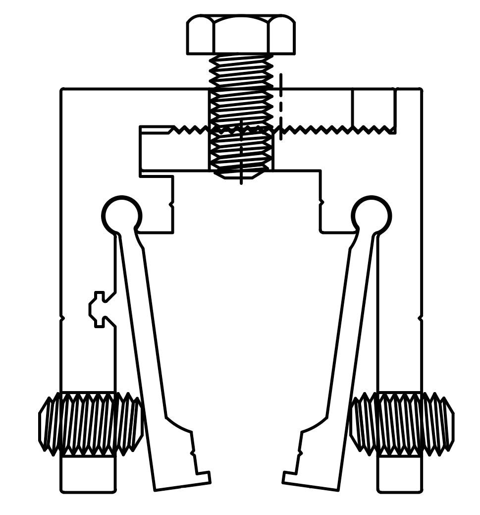SI134L Clamp Drawing
