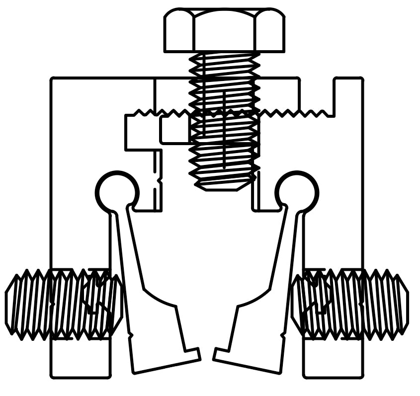 SI134SXS Clamp Drawing